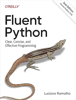 Couverture du livre Fluent Python de Luciano Ramalho